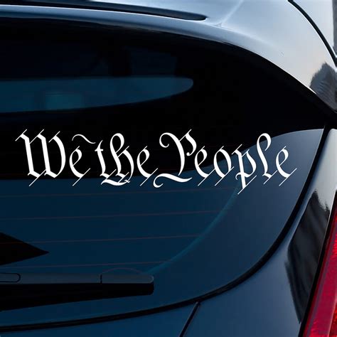 We The People Decalsticker Etsy