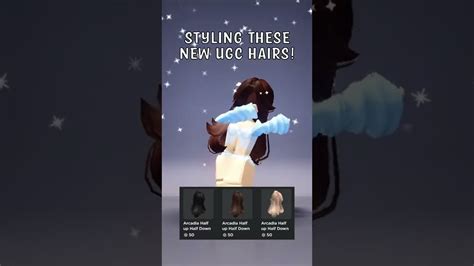 New Roblox Ugc Hair Youtube