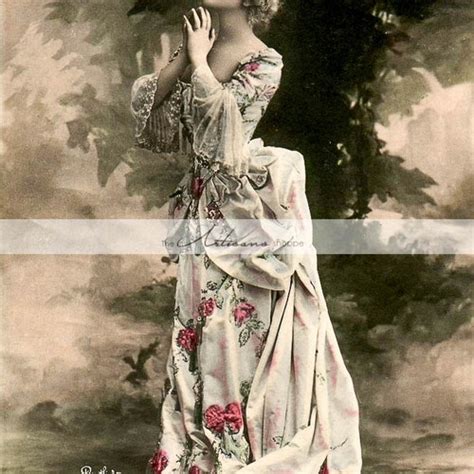 Digital Download Printable Art Antique Victorian Woman Etsy