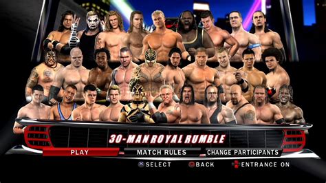 Wwe Smackdown Vs Raw Ps Man Royal Rumble Youtube