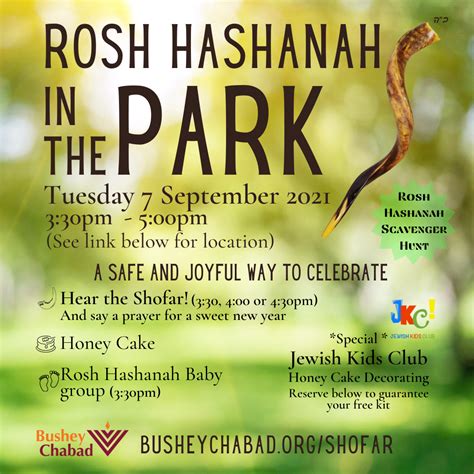 Rosh Hashanah In The Park Welcome To Bushey Chabad Jewish Community