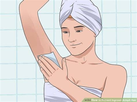 After shaving the ingrown hair armpit. How to Prevent Ingrown Armpit Hair: 14 Steps (with Pictures)