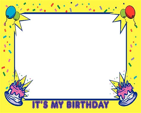 Free Birthday Frames Download Free Clip Art Free Clip Art On Clipart Library Happy Birthday