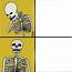 Blank Skeleton Memes For Spooktober Templates Drake Format Skeletons 