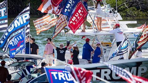Labor Day Trump Parade Features Boats Bikinis And Parachutists