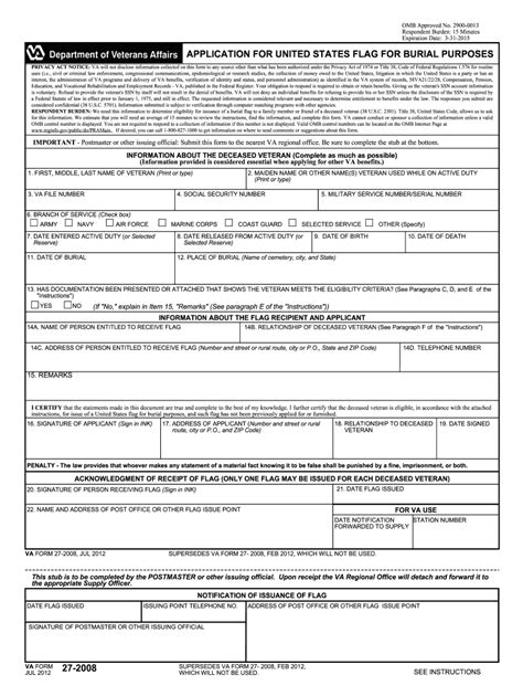 Va Form 27 2008 Veterans Benefits Administration Vba Va Fill Out