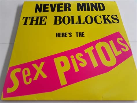 Sex Pistols Never Mind The Bollocks Here´s The Sex Pistols Curitiba Vinil