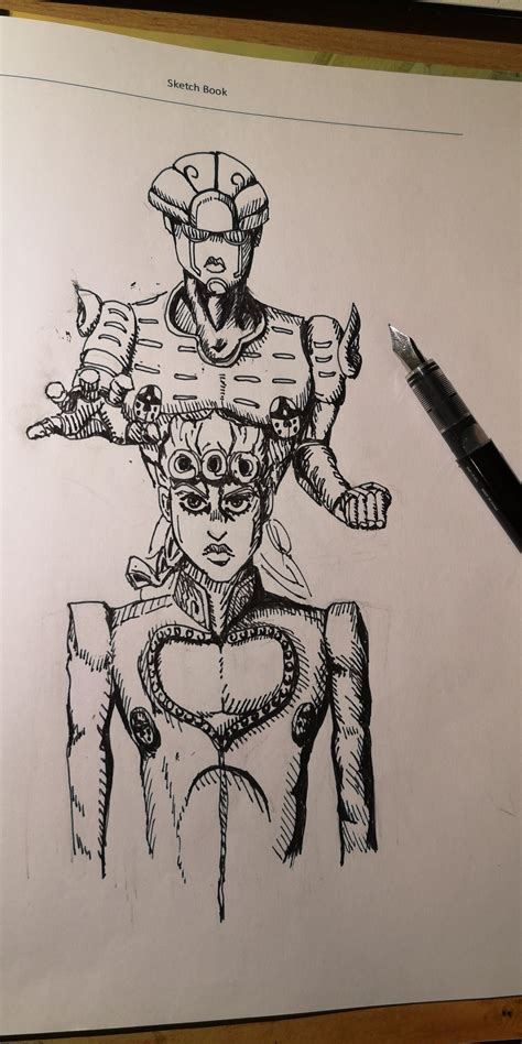 GOLD EXPERIENCE Fanart R StardustCrusaders