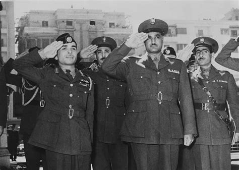 middle eastern leaders in cairo for talks on the situation in jordan gamal abdel nasser