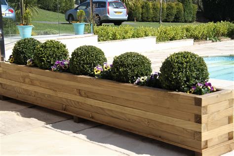 Cheap extra large outdoor planters. Douglas Fir Extra Large Garden Planter | Outdoor planters ...