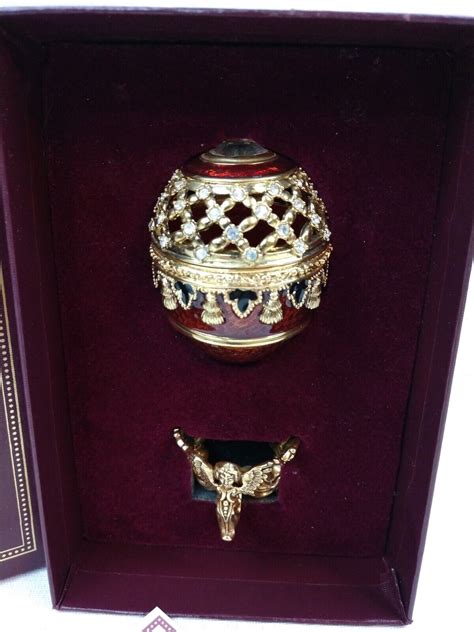 Joan Rivers Imperial Treasures The Potpourri Egg Faberge Collectable