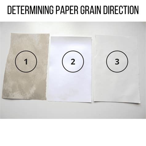 Two Easy Ways To Find Grain Direction In Paper Bookbinding Basics