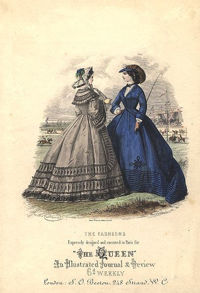 Pin On Era Of The Hoop 1850 To 1865 Fashions