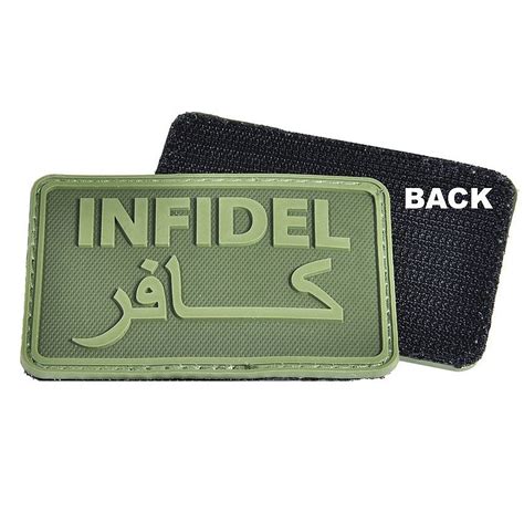 Hazard 4 Infidel Morale Patch Morale Patch Patches Velcro Patches