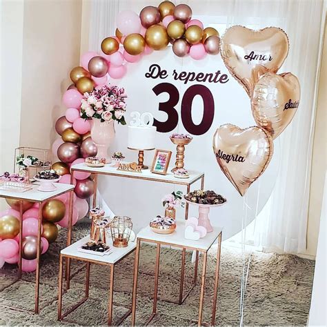 Adición Sabroso Lujo Decoracion Para Cumpleaños 30 Típico Fósil Almeja