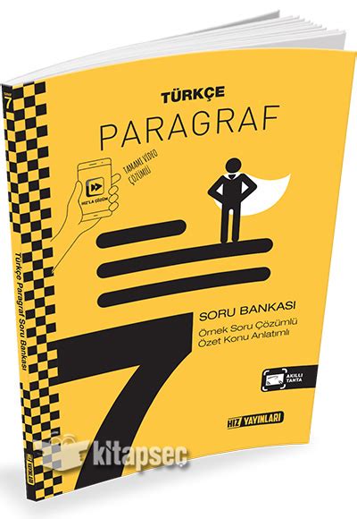 7. Sınıf Türkçe Paragraf Soru Bankası Hız Yayınları | 9786052227817