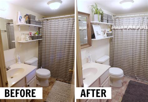 Browse bathroom pictures and get inspired with examples of unique bathroom designs, ideas, layouts and more with designmine. How to Decorate a Rental Bathroom | $65 Bathroom Makeover