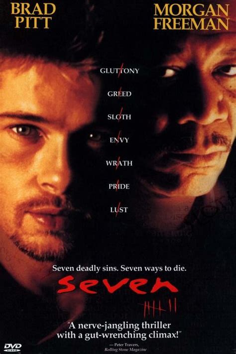 1 & 2) (2010) starring: Seven Deadly Sins-SEVEN,Brad Pitt,Morgan Freeman,Kevin ...