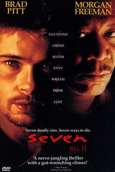 Tout les personne qui son proche des seven dealy sins son fort . Seven Deadly Sins-SEVEN,Brad Pitt,Morgan Freeman,Kevin ...