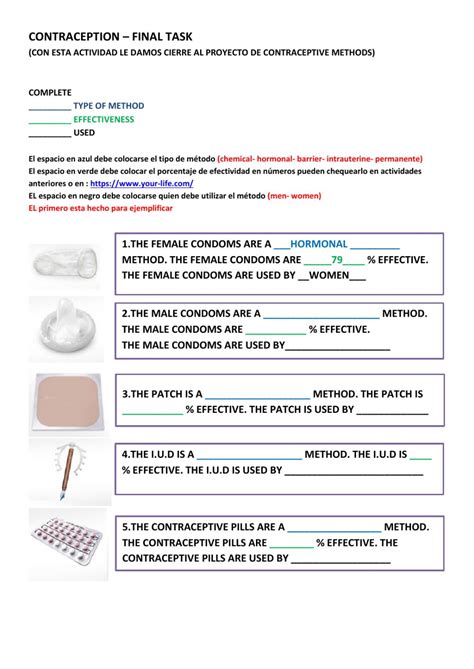 Https://tommynaija.com/worksheet/contraceptive Methods Worksheet Answers