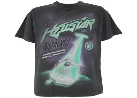 Hellstar Attacks T Shirt Black Fw23 Us