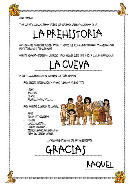 Proyecto Prehistoria Prehistoria Prehistoria Primaria La