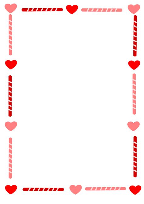 Valentines Day Clip Art Borders Cliparts