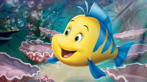 Image The Little Mermaid Flounder Disney Wiki