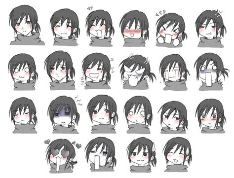 Anime Girl Emotions By Idaoki On Deviantart