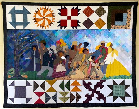 Donated Quilt Depicts Underground Railroad Mtso