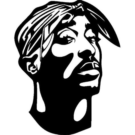 Tupac Shakur Svg Etsy