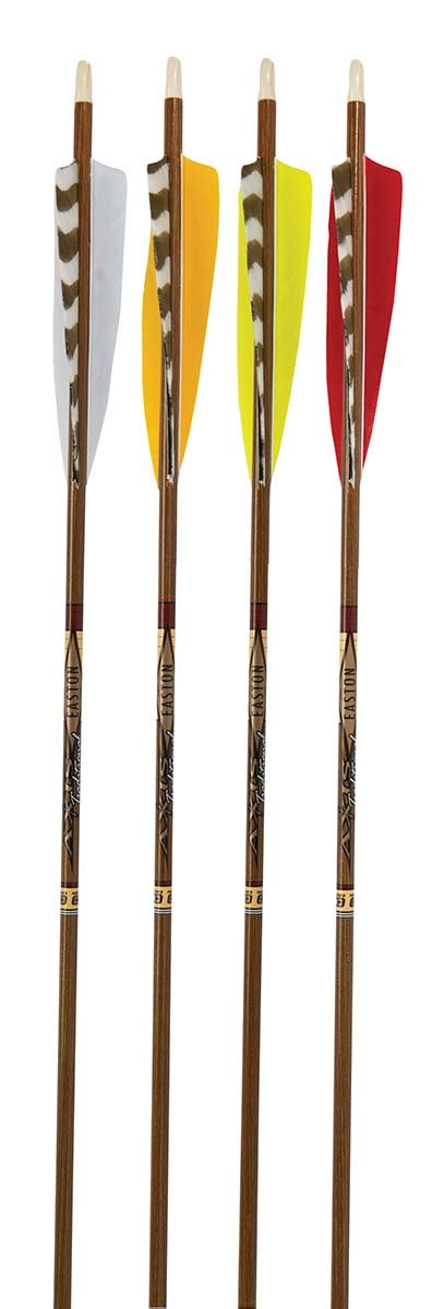 Easton Axis® Traditional™ Fletched Carbon Arrows