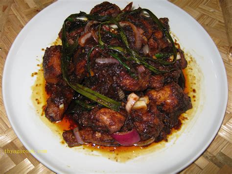 DAUN KARI Masakan Malaysia..... AYAM KICAP