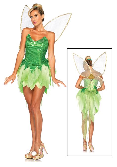 Womens Disney Pixie Dust Tink Costume Products Tinker Bell Costume