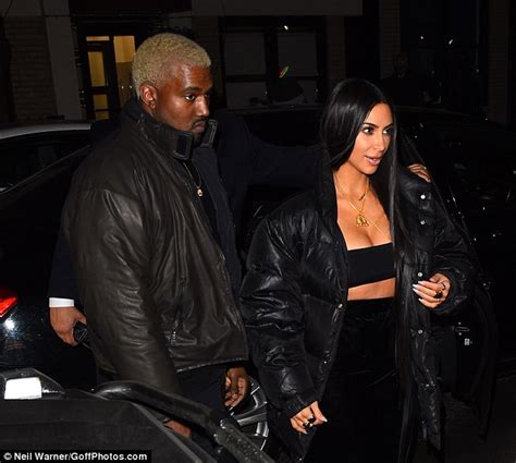 Kim Kardashian And Kanye West Grab Valentines Day Meal Daily Mail Online