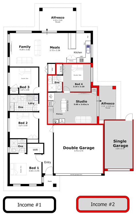 .or dual living floor plans may be an attractive option, especially with the high cost of housing. What is Dual Occupancy