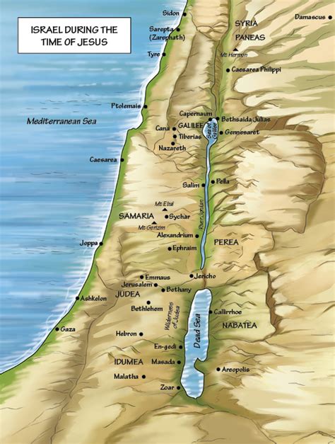 Bibleforce Maps Of The Bible