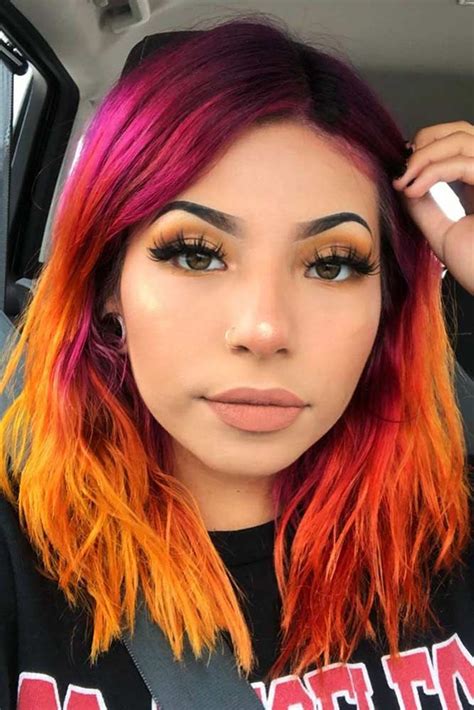 Incredible Vibrant And Versatile Orange Hair For All Tastes Hair Color Crazy Hair Color