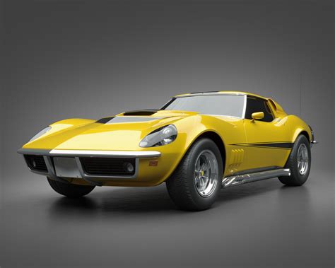 Modèle 3d De 1969 Baldwin Motion Corvette Phase Iii Gt Turbosquid 1743246