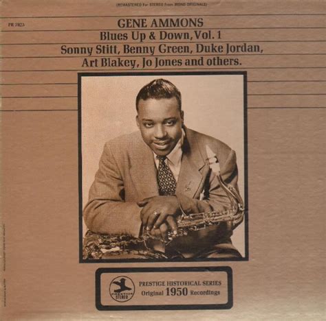 Gene Ammons Blues Up And Down Vol 1 1970 Vinyl Discogs