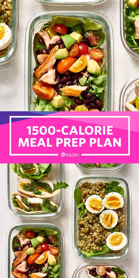 Calorie Meal Plan One Week Menu For Calorie Days The Kitchn