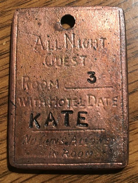 Kate 1882 Long Branch Dodge City Kansas Brothel Token Ebay
