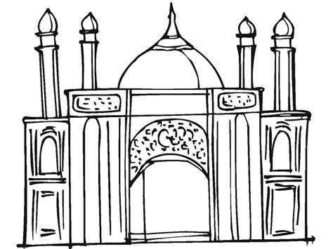 99 Creative Mosque Projects Ramadan Coloring Pages Coloring Pages