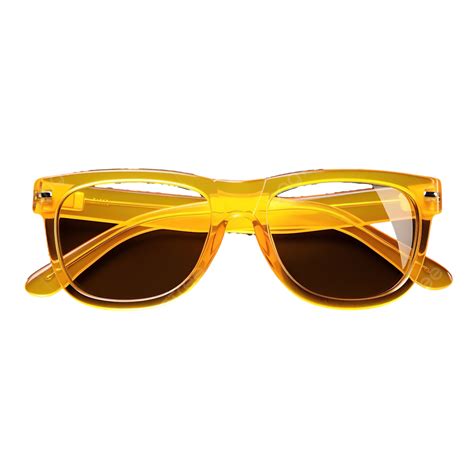 Yellow Sunglasses Eyewear Modern Eye Rock Png Transparent Image And