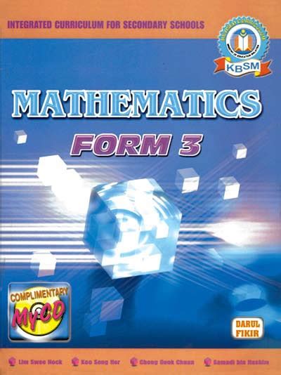 Misi memastikan murid memahami prosedur skim pinjaman buku teks. Bidang Sains dan Matematik: SENARAI BUKU TEKS MATEMATIK ...