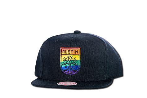 Austin Fc Pride Snapback Hat The Verde Van