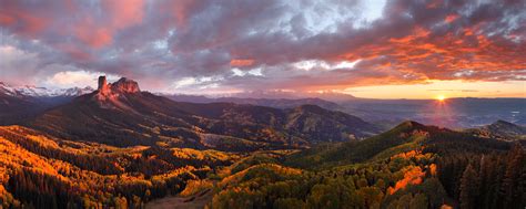 Ridgway Colorado Think Outside Panorama Photography Mountain