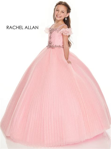 Off The Shoulder 1761 Rachel Allan Perfect Angels Pageant Dress
