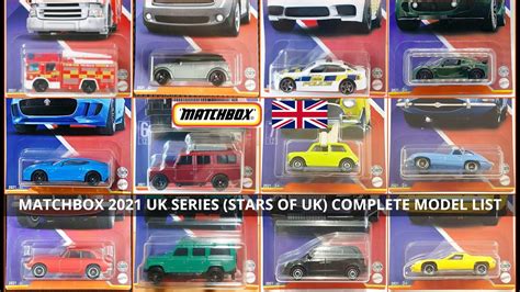 All Completed Matchbox 2021 Best Of Uk Series Stars Of Uk Mr Bean