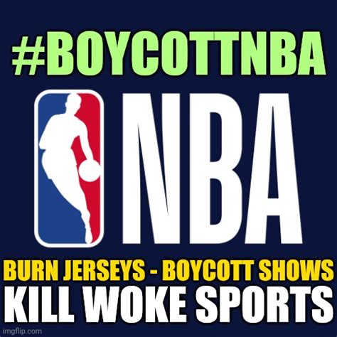 Boycott Woke Nba Millionaire Black Basketball Players And Team Owners
